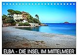 Elba - die Insel im Mittelmeer (Tischkalender 2023 DIN A5 quer), Calvendo Monatskalender - Val Thoermer 