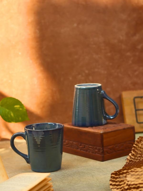 Image of WEAVING HOMES Coffee Mug (WEAVING HOMES Essential Blue Coffee Mug)