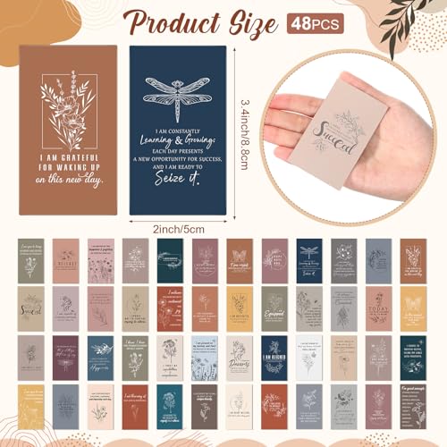 Set de 48 Imanes Decorativos con Frases Positivas miniatura 3