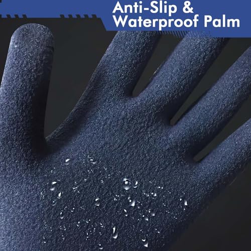 Image of 1000V Electric Gloves Shock Proof, Non-slip Insulated Electrician Gloves, Rubber Electrical Work Safety Gloves for Men