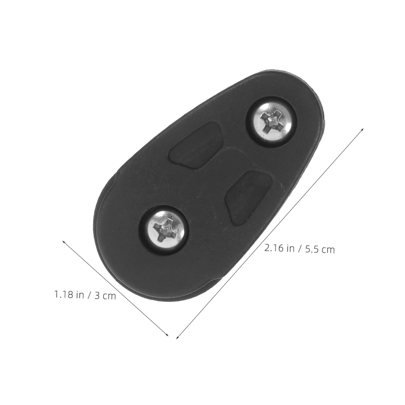 VICASKY Convenient Nylon Ball Bearing Pulley for Kayak Canoe and Sailboat Handling Horizontal Design Pulley for Durability