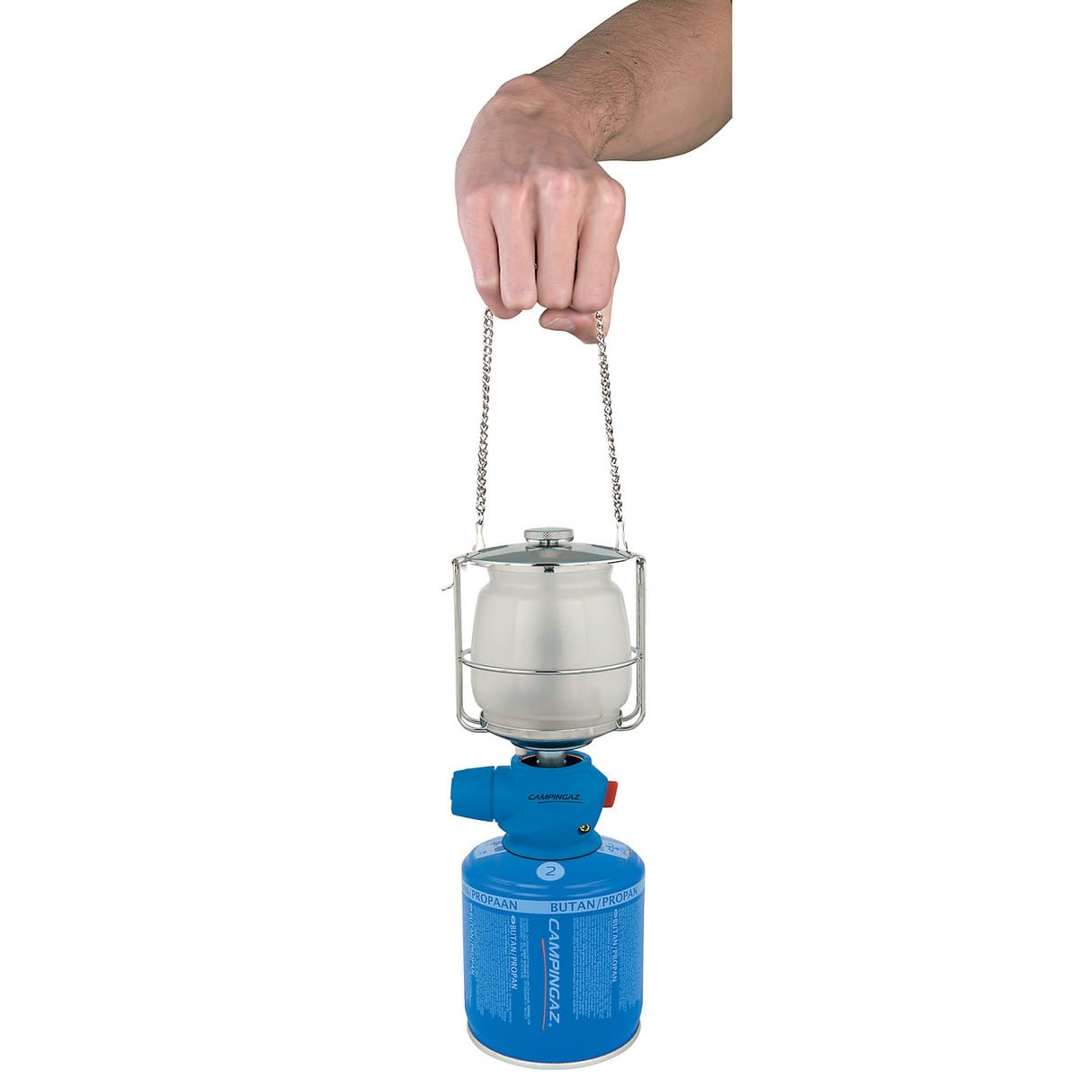 Campingaz Lumostar Plus Pz, Lámpara De Que Funciona Con Gas Unisex Adulto, Azul (Blue), Talla Única