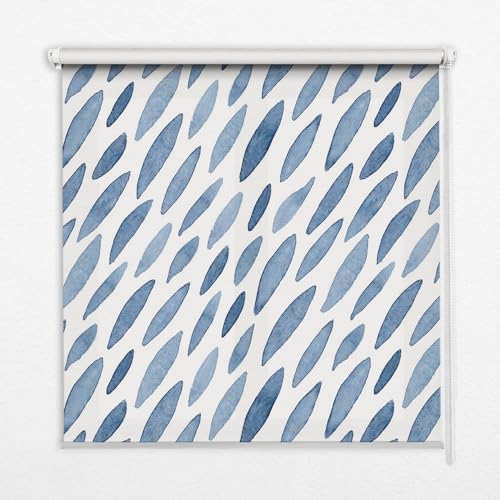 Store enrouleur perméable 50x50cm Tulup banne grains peints