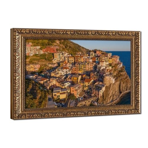 Manarola Cinque Terre toile murale pour créer une ambiance méditerranéenne chambre