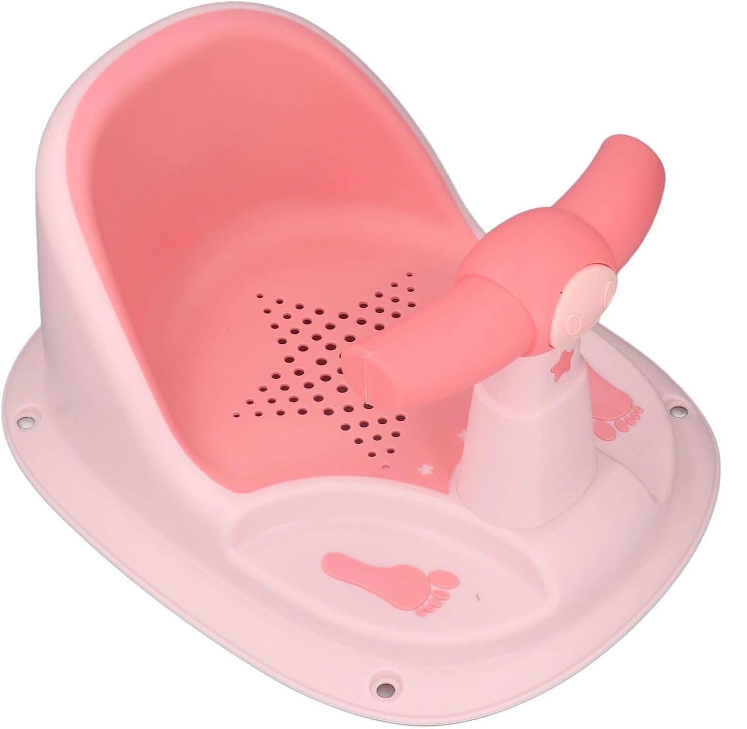 Divik Perfect for Toddlers Kids Baby Infants New Born 6-18 Months Baby Bather Baby Bath Shower Chair Anti Slip Bath Chair (1Pcs) (Pink)