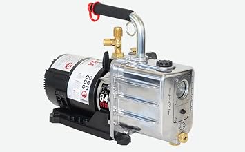 JB Industries JB DV-240DC DC 8.4CFM Plat PRO Pump, Black