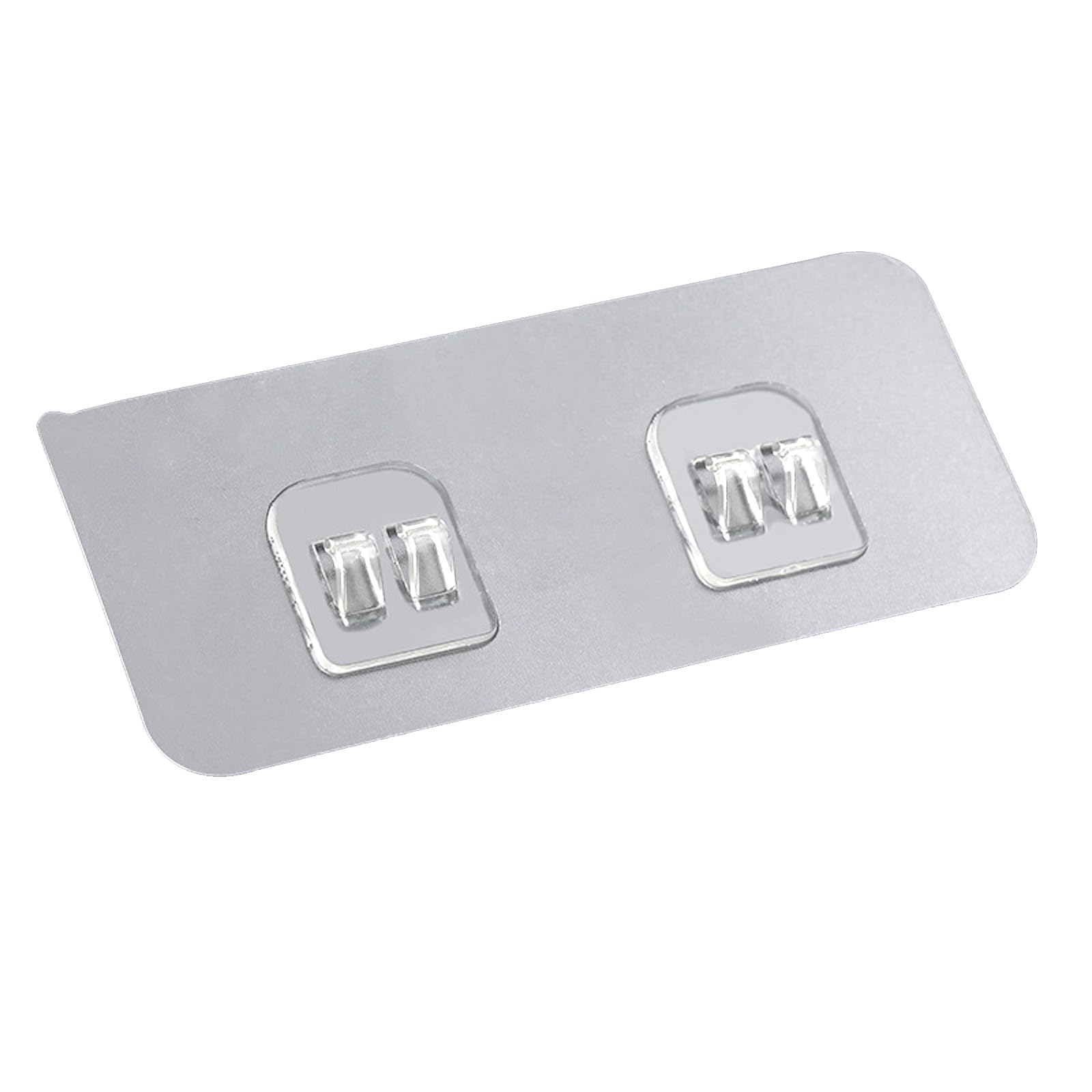 MICFENY Invisible Wall Hooks Seamless Design Strong Adhesive Waterproof Wall Hangers Suitable For Kitchen Bathroom Bedroom