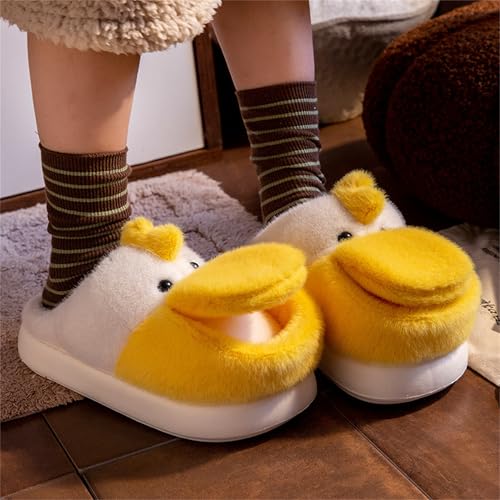 Cartoon Animal Slippers - Plush Non Slip Warm Cotton Slippers for Men & Women4