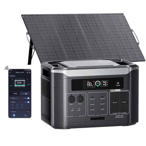 Image of BP3000 Solar Generator with Panel Optional, Expandable Portable Power Station, 3200W AC Outlets (6400W Peak), 2048Wh Power Station Expandable to 16kWh, LFP Battery, 1800W Fast Charging (BP3000+200W)