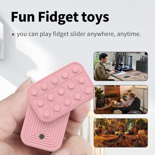 Image of Fidget Toys Adults Metal Fidget Slider Magnetic EDC Haptic Fidget Toys for Adults