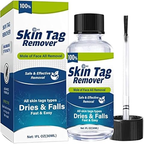 Skin Tag Remover, Fast-Acting Skin Tag Removal, Wart Remover Liquid for All Skin Types Cover