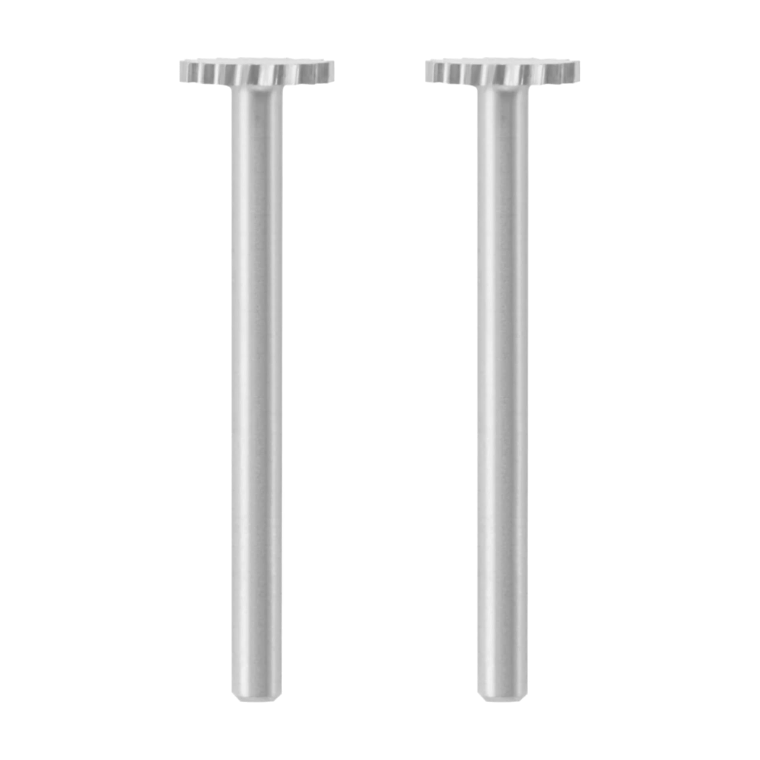 Dremel 199 Milling Cutting Bits in 2-Pack Accessory Set - 2 Disc-shaped High-Speed Cutters with 9.5mm Working Diameter