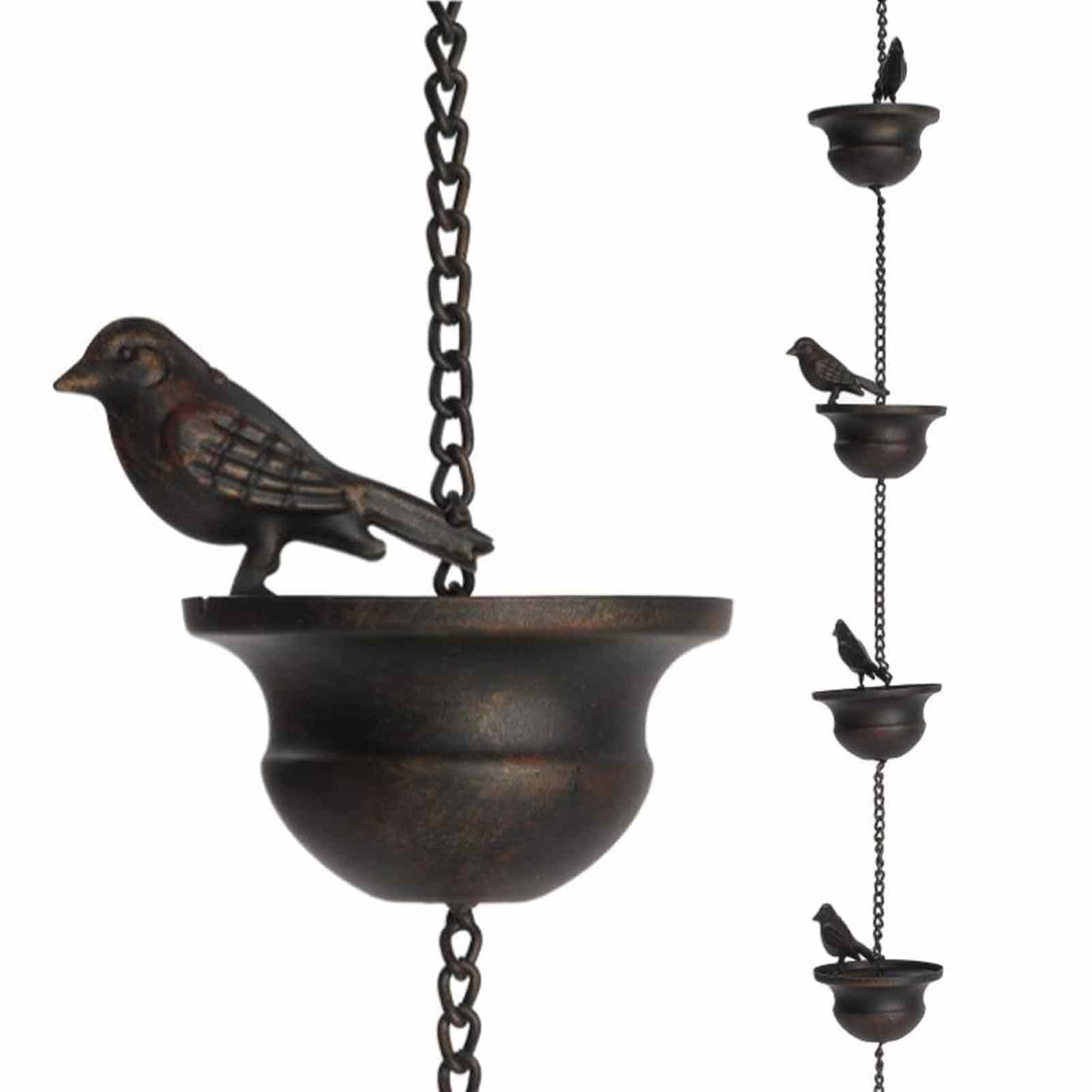 Generisch Chaîne anti-pluie avec 18 oiseaux, 2,38 m de long