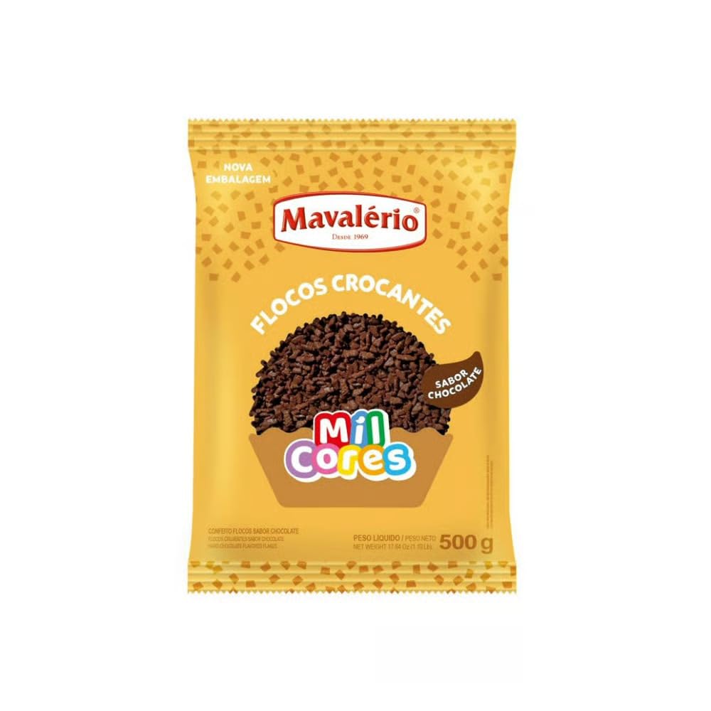 Hard Chocolate Flavored Flakes 500 g