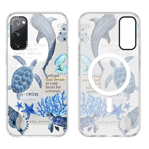 Coque Samsung S20 FE motif tortue de mer pour un style estival à la plage