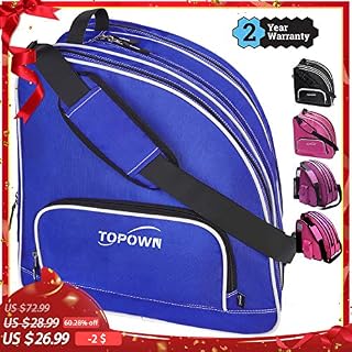 TOPOWN Inline & Ice Skate Bag for Boys and Girls Men Inline Skate