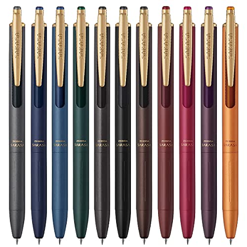 サラ.•☆.• ゼブラ（ZEBRA） サラサクリップ 0.5mm JJ15-ROR レッドオレンジ