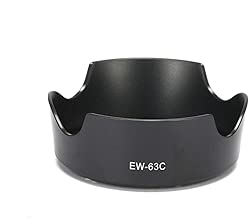 Selens EW-63C Lens Hood for Canon EF-S 18-55mm f 3 5-5 6 IS STM Lens objective Selens EW-63C Lens Hood for Canon EF-S 18-55mm f 3 5-5 6 IS STM Lens objective
