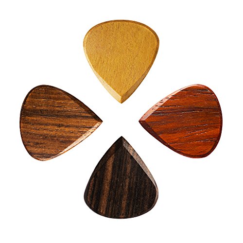 Blues Tones Pack mixte de 4, médiators de luxe - Les Beatles, Paul McCartney, John Lennon, RIngo Starr, George Harrison Blues Tones Pack mixte de 4, médiators de luxe