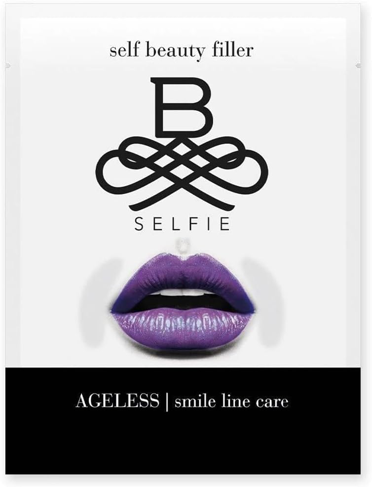B-selfie Self Beauty Filler, Ageless smile line care, Hyaluronic acid Patch for for wrinkles and fine lines