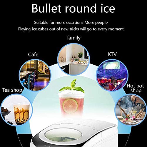 Tragbare, kompakte Eismaschine, Arbeitsplatte, Produzieren Sie 25 kg, gewerblicher Kleiner Tee, Shop-Handbuch, Bartisch… – Bild 7