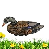 Leurre Polyvalent: Ces leurres de canard à mouvement offrent une utilité adaptative pour divers scénarios, servant à la fois pour la chasse et la décoration extérieure. Ils attirent ment la faune comme les canards et oiseaux, tout en embellissant les jardins et espaces ouverts. Leur design réaliste et mouvement naturel les rendent polyvalents, idéals pour les chasseurs et amateurs de nature, permettant une intégration facile dans différents environnements pour une expérience de p