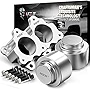 MZS 3' Front + 2' Rear Leveling Kit, Lift Strut & Coil Spring Spacers Compatible with 2009-2022 Ram 1500 4WD