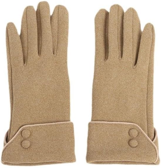 Warm Women's Winter Velvet Thick Hand Cycling Windproof
