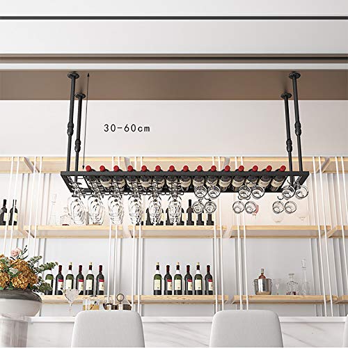 Casier à vin suspendu en métal : optimisez vos petits espaces avec ce support - 4