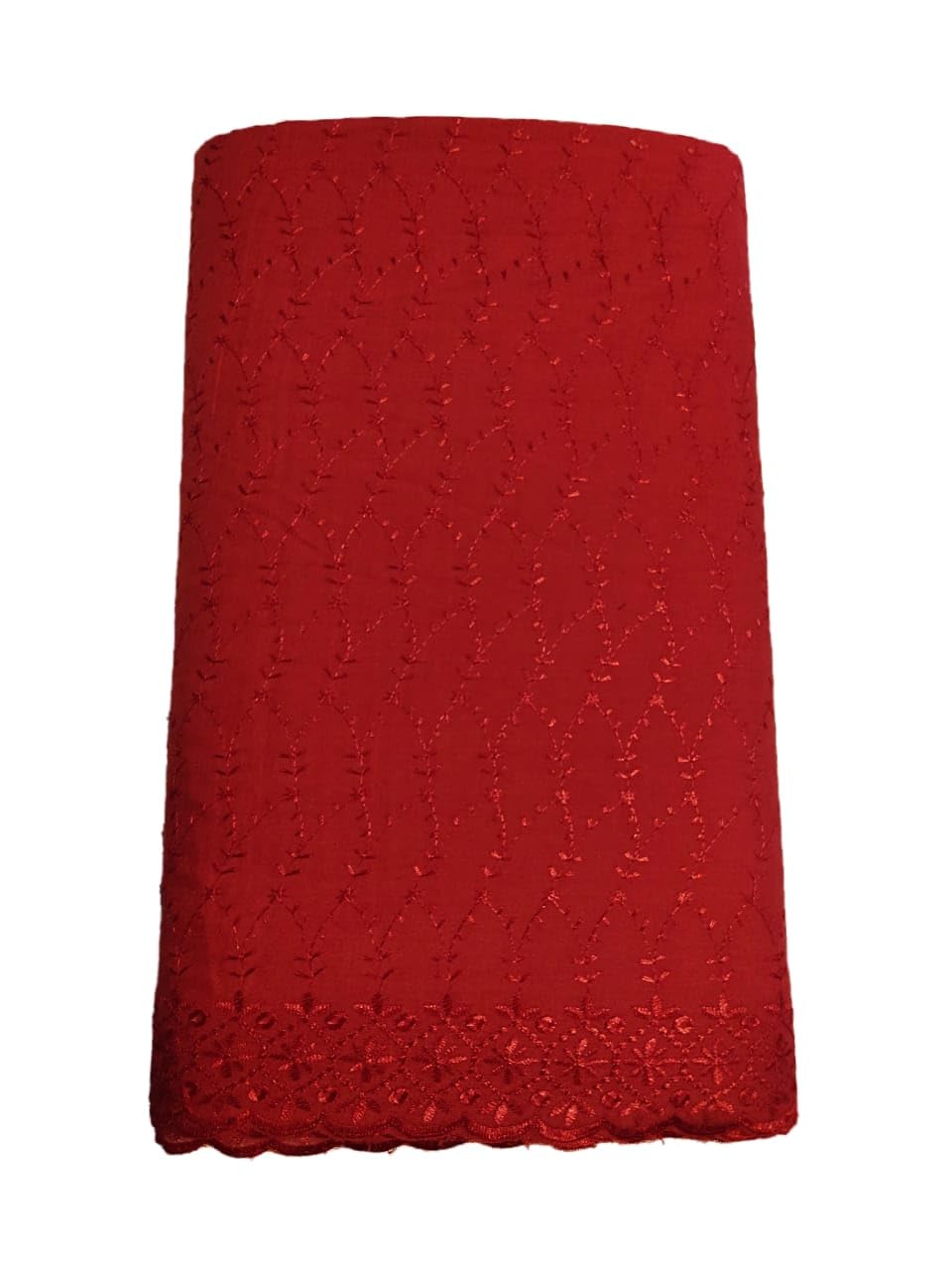 Akoba Blouse Piece Red Color-image-35