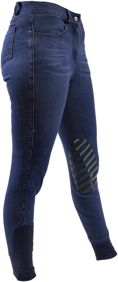 ECP RideTex Women's Denim Blue Jeans Riding Breeches