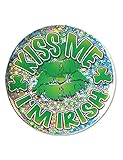 Badge 360 DEGREES Badge Kiss me I\'m Irish Saint Patrick - Vert - Taille Unique
