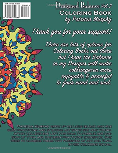 Designed Balance: Coloring Book: Volume 2