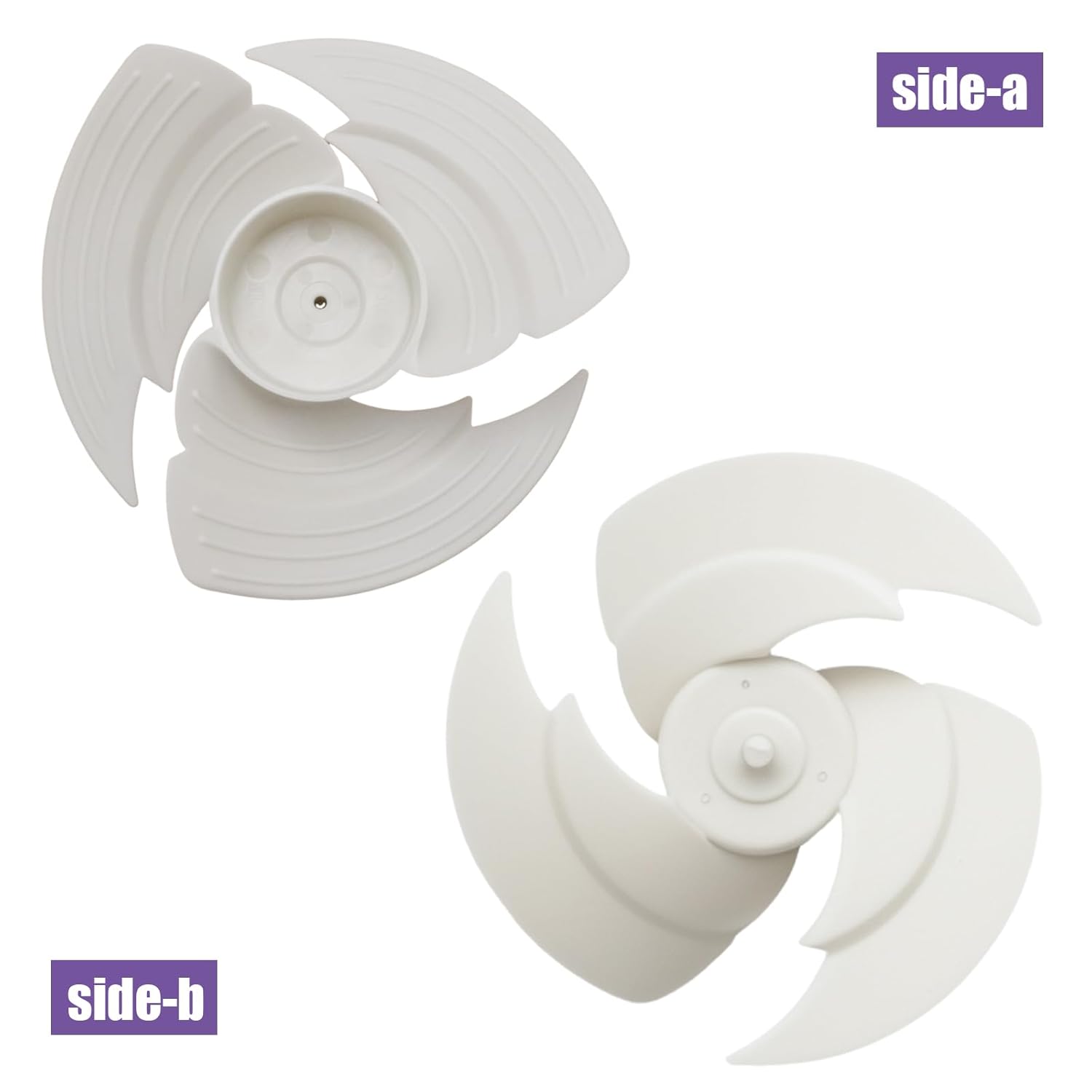 EAU65058502 Refrigerator Freezer Condenser Fan Motor with Blade, Replacement for LG Replacement for Kenmore, Replaces EAU65058501 EAU64843805 RFD3410A102A