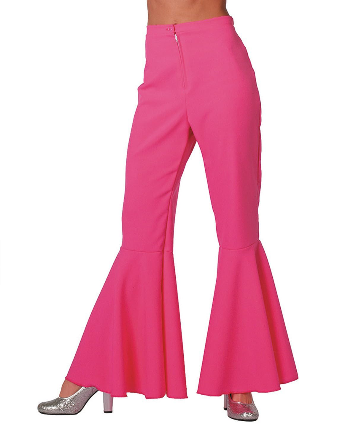 WILBERS & WILBERS 4118 - Flared Hippie Hose, Schlaghose für Festivals, Karneval, 70er Jahre Mottoparty