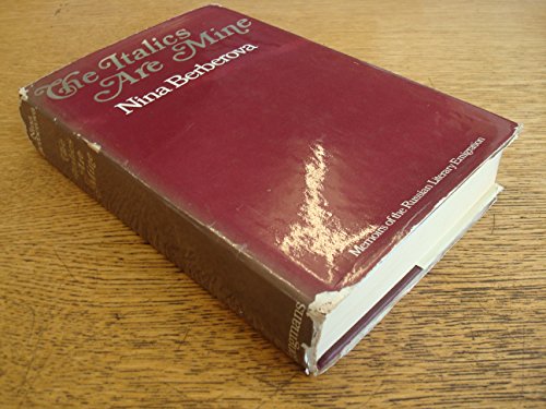 Italics are Mine 0582112133 Book Cover