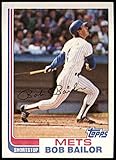 1982 Topps #79 Bob Bailor New York Mets (Baseball Card) NM Mets