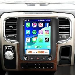 9.7'' Car Radio Stereo Upgrade for Dodge Ram 1500 2500 3500 2013-2018