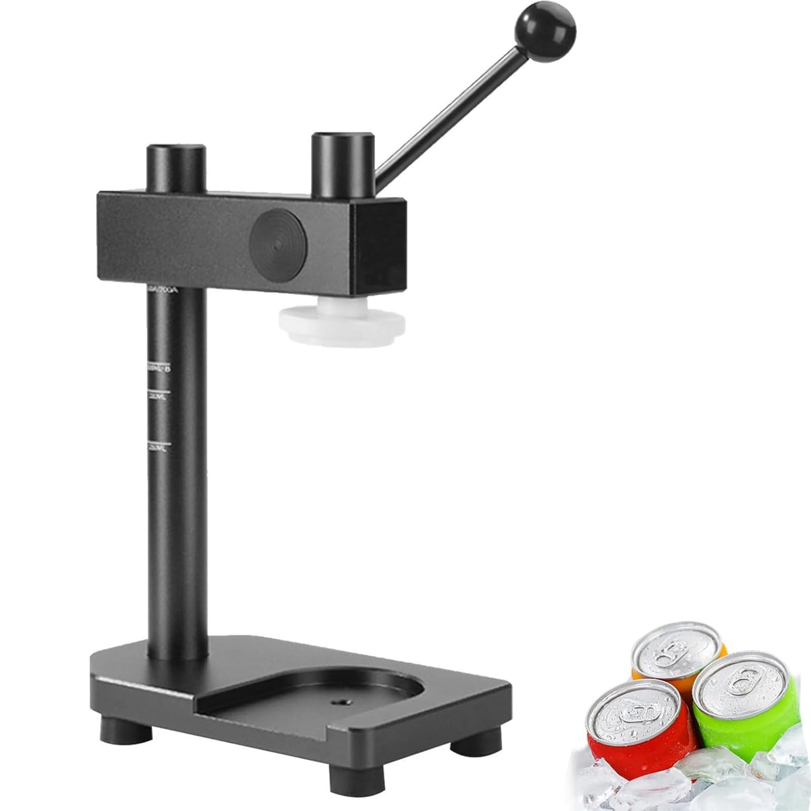 Machine à sceller les canettes robuste et ajustable pour bouteilles PET