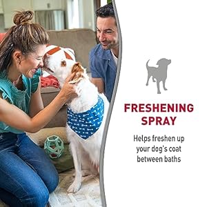 Natures Miracle Freshening Spray for Dogs Freshens Dogs Coat Between Baths and Neutralizes Tough Odors with Sunkissed Breeze Scent 8 Ounces  Cucciolini Doodles Natures miracle freshening spray for dogs freshens dogs coat between baths and neutralizes tough odors with sunkissed breeze scent 8 ounces   cucciolini doodles