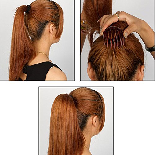 2 Peines para moldear cabello tipo ponytail miniatura 7