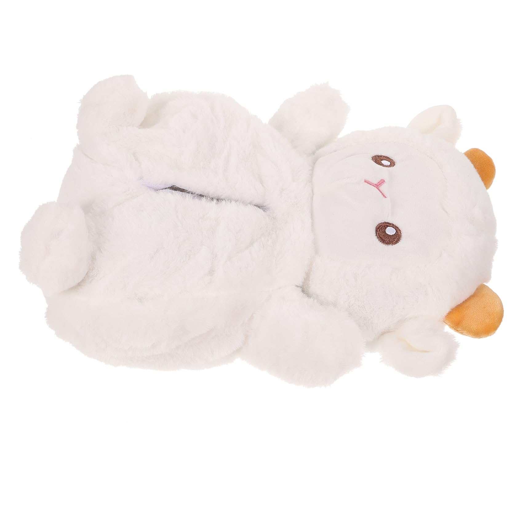 Cabilock Plush Animal Tissue Box for Car Cartoon Design Easy-Access Tissue Holder Decorative Napkin Box Home Car Use