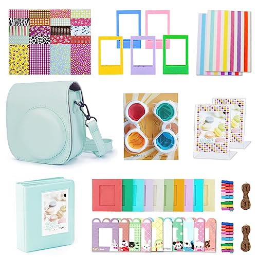 KALDA Instant Camera Accessories for Instax Mini 12 (Mint Green)
