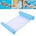 WELLXUNK® Aufblasbare Wasserhängematte, Luftmatratze Pool Aufblasbare Hängematte, Faltbares Schwimmende Bett 4-in-1 Loungesessel Pool Lounge, Wasserhängematte Bett Liege für Erwachsene