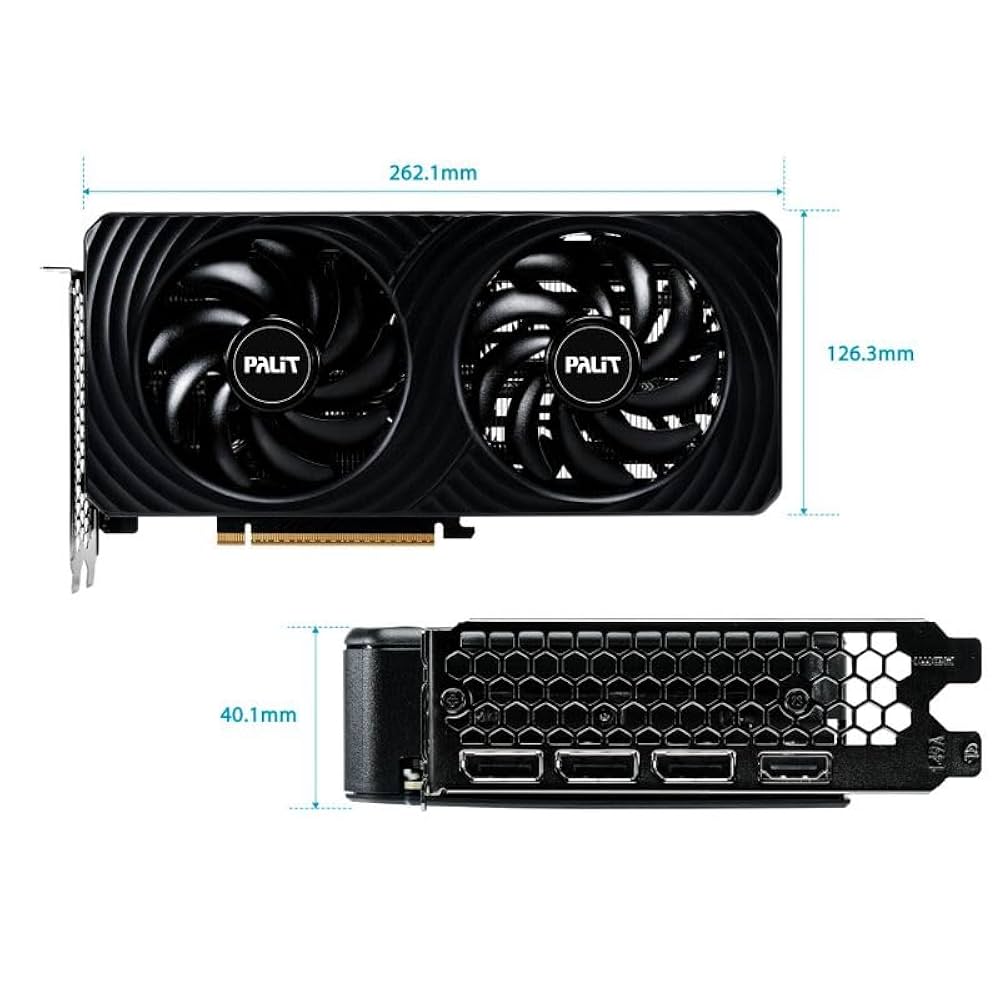 グラフィックボード・グラボ・ビデオカード Palit GeForce RTX 5060 8GB Palit、「GeForce RTX 5060」を搭載したOC仕様のビデオカード