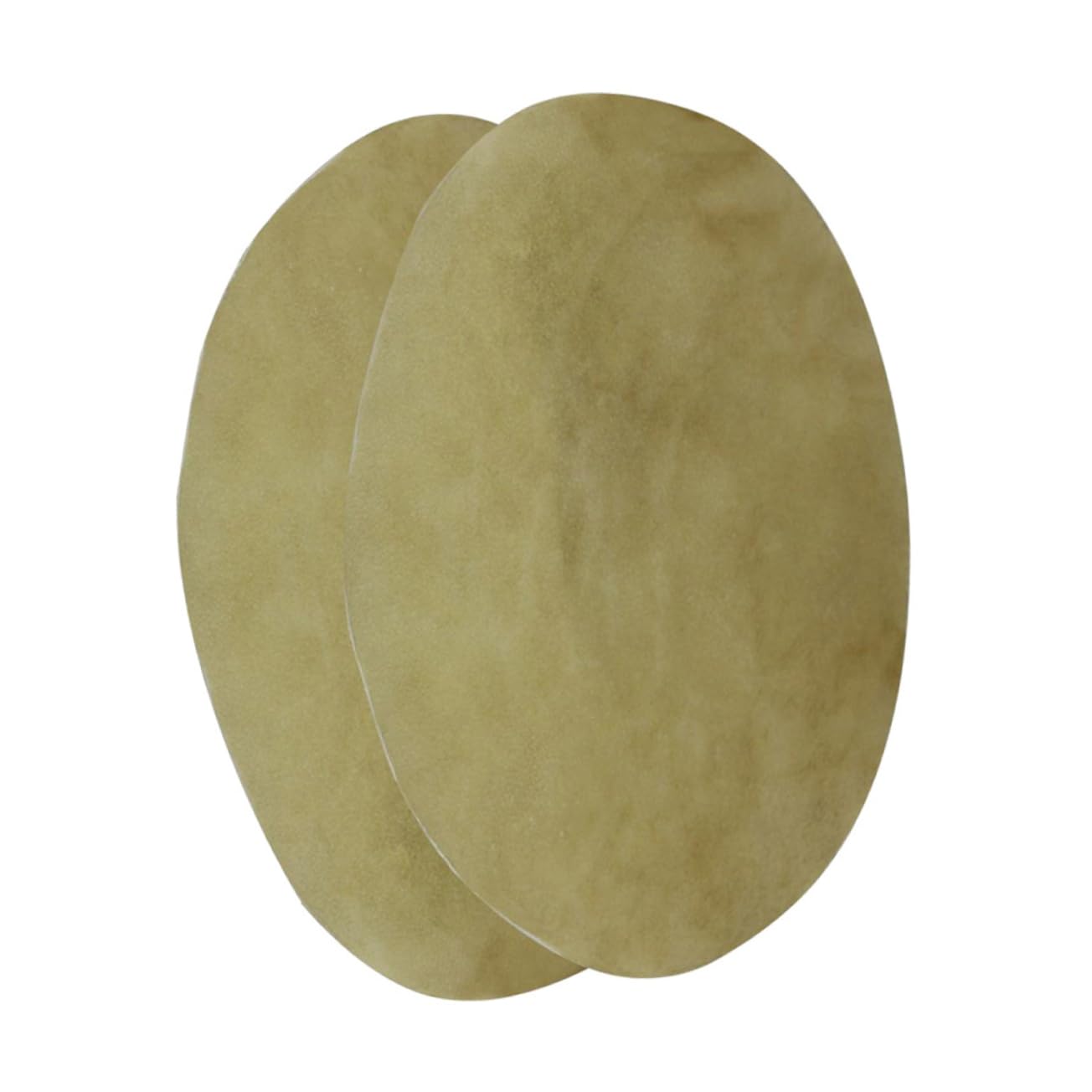 FAVOMOTO Ft Goat Skin Drum Skin Covers Replacement Drum Heads for African Drums 2 Pack