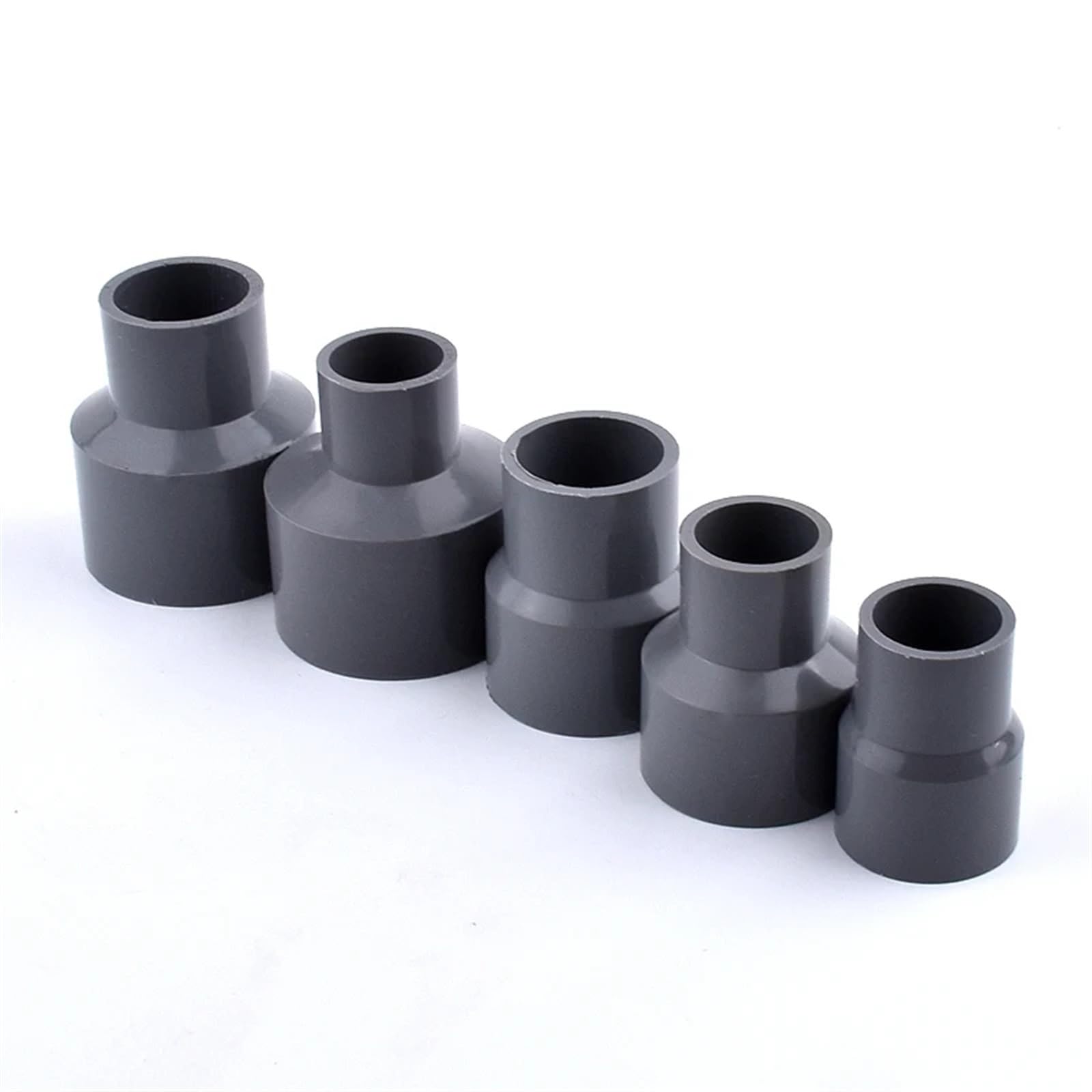 Raccord de Tuyau de Jardin Connecteur réducteur Droit en PVC for Tuyau d'arrosage de Jardin, 63 mm, 75 mm, 90 mm, 1 pièce(75 40mm)