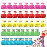40 Stück Wurf Luftschlangen Konfetti, Handwurf Luftschlangen Bombe Party Streamer Bunt für Geburtstag, Hochzeit, Weihnachten, Karneval, Neujahr, Abschlussfeiern und Shows (Zufällige Farb) (40P)