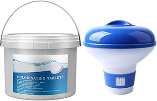 100Pcs Chlorine Tāblets, Chlorinating Tablets,Long Lasting Chlorinating Tāblets for Swimming Pool, Spa, Hot Tub & Bathtubs