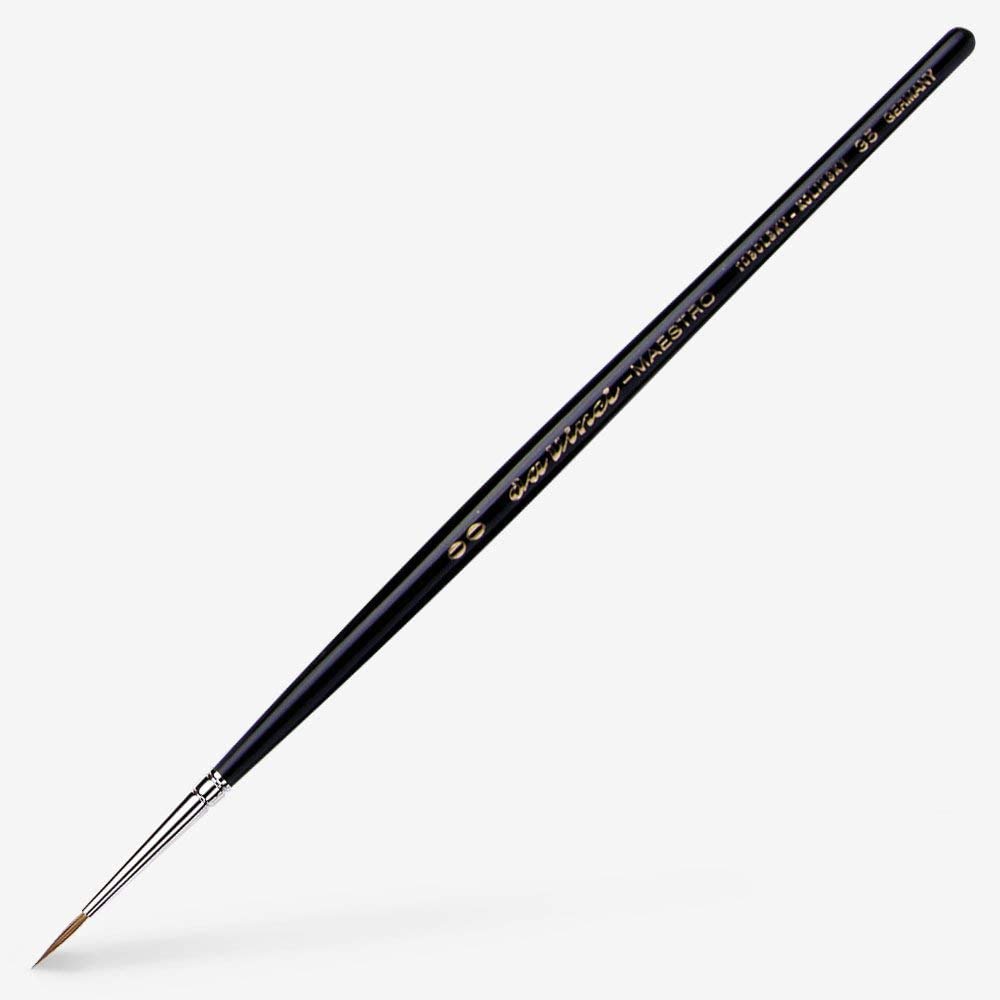 Da Vinci Maestro série 35 Pinceau martre Tobolsky-Kolinsky, Poils - 3 pièces Taille n ° 2/0 .1 .2